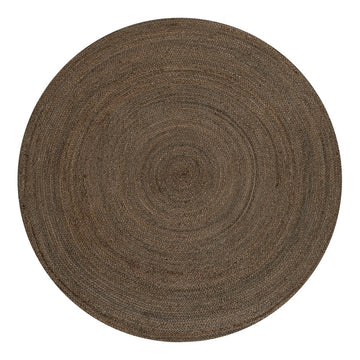 Zara Braided Coastal Cottage Round Jute Round Rug